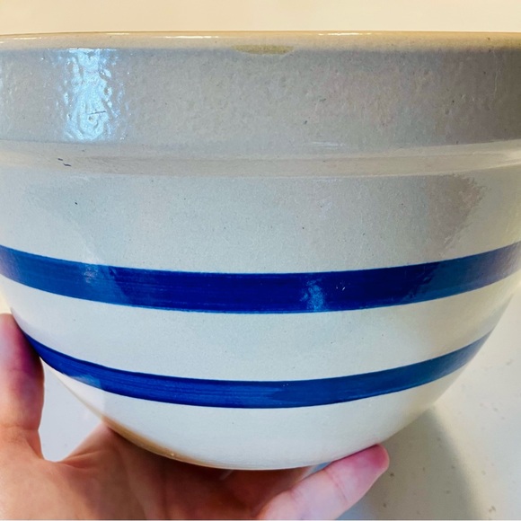 Vintage Robinson-Ransbottom Pottery 9" MUNCHIES Multi Mixing Bowl Ceramic Crock - Picture 4 of 4